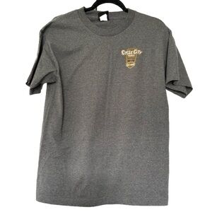 Harley-Davidson Motorcycles Cycle City Gray Short Sleeve Tee Shirt Size Medium
